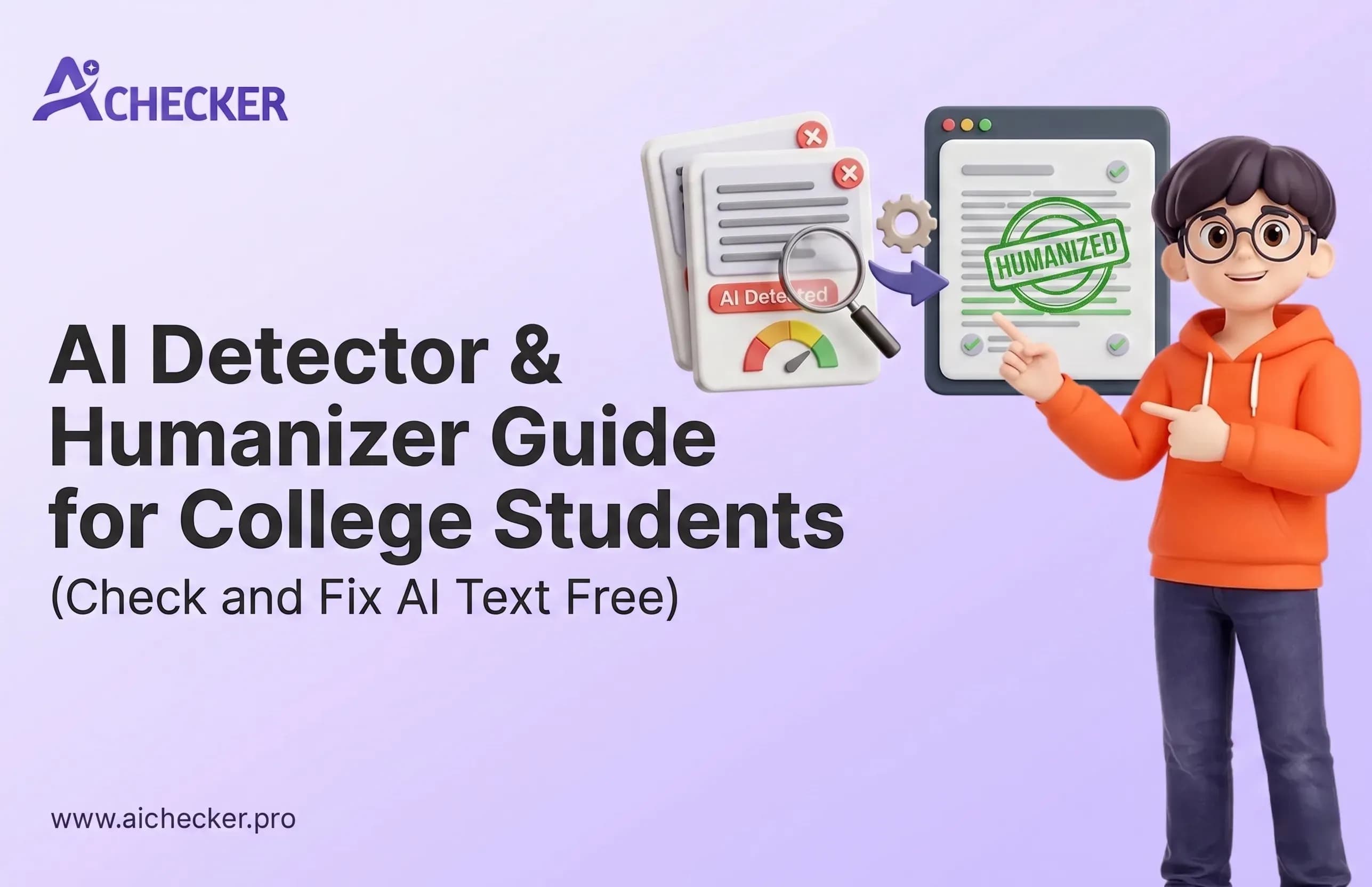 AI Detector & Humanizer Guide for College Students: Check and Fix AI Text Free