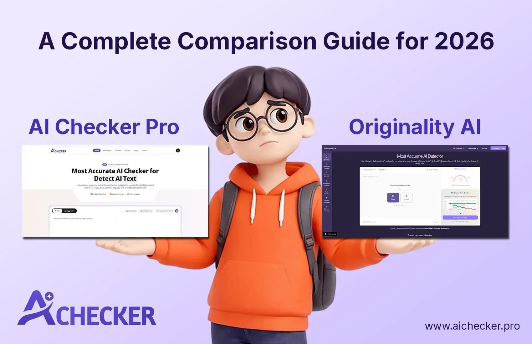 AI Checker Pro vs Originality.ai: A Complete Comparison Guide for 2026