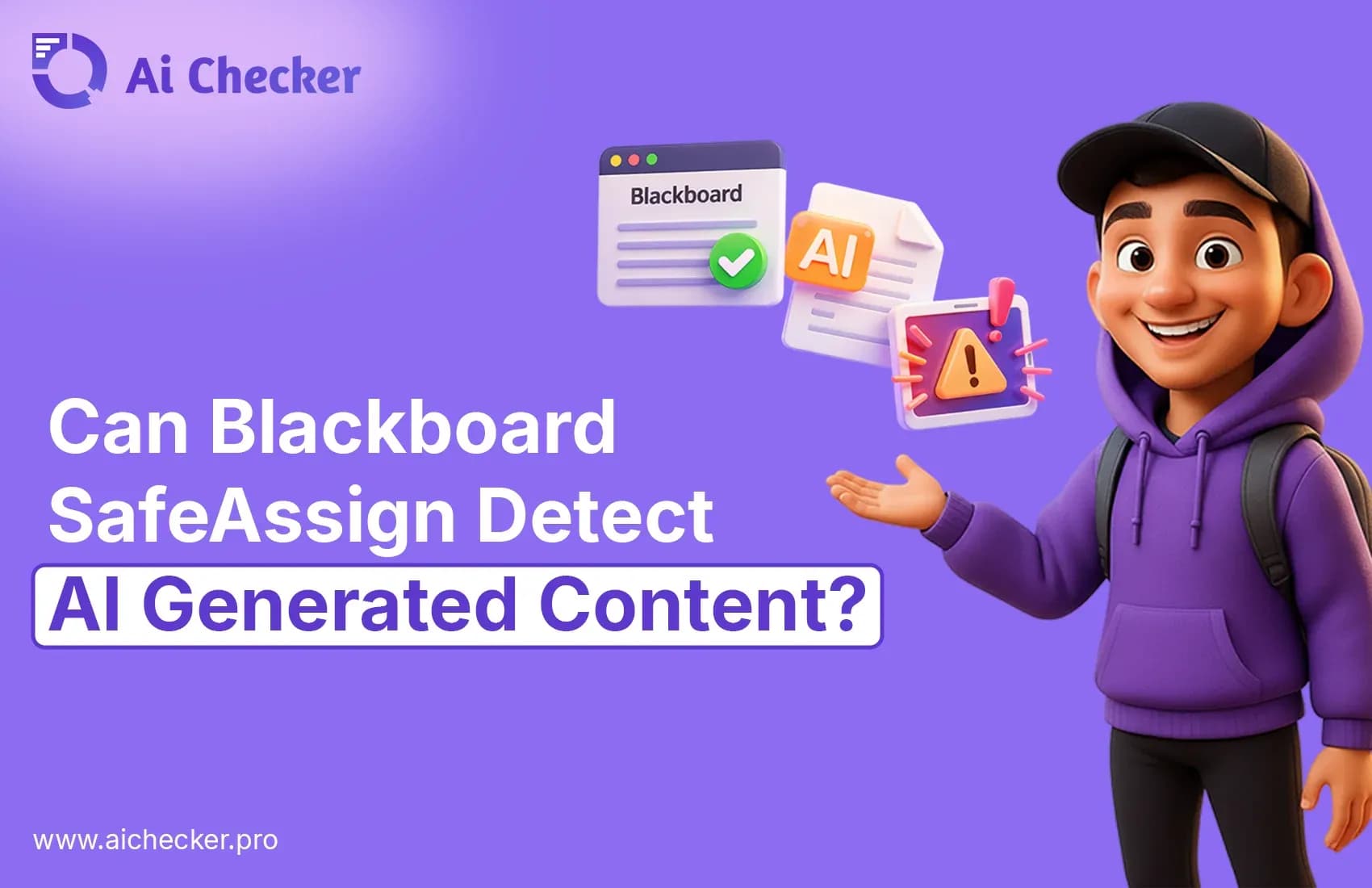 Can Blackboard SafeAssign Detect AI Generated Content?