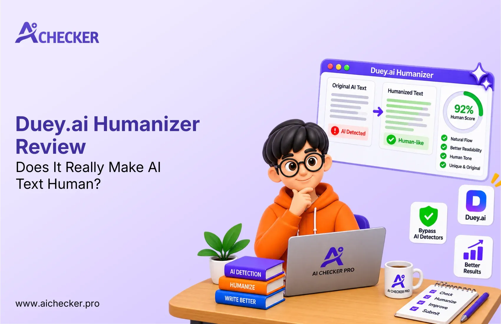 Duey.ai Humanizer Review 2026: Does It Really Make AI Text Human?