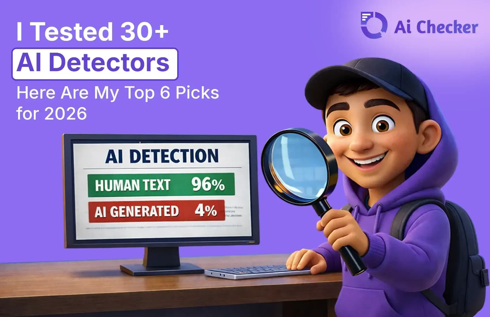 I Tested 30+ AI Detectors. Here Are My Top 6 Picks for 2026