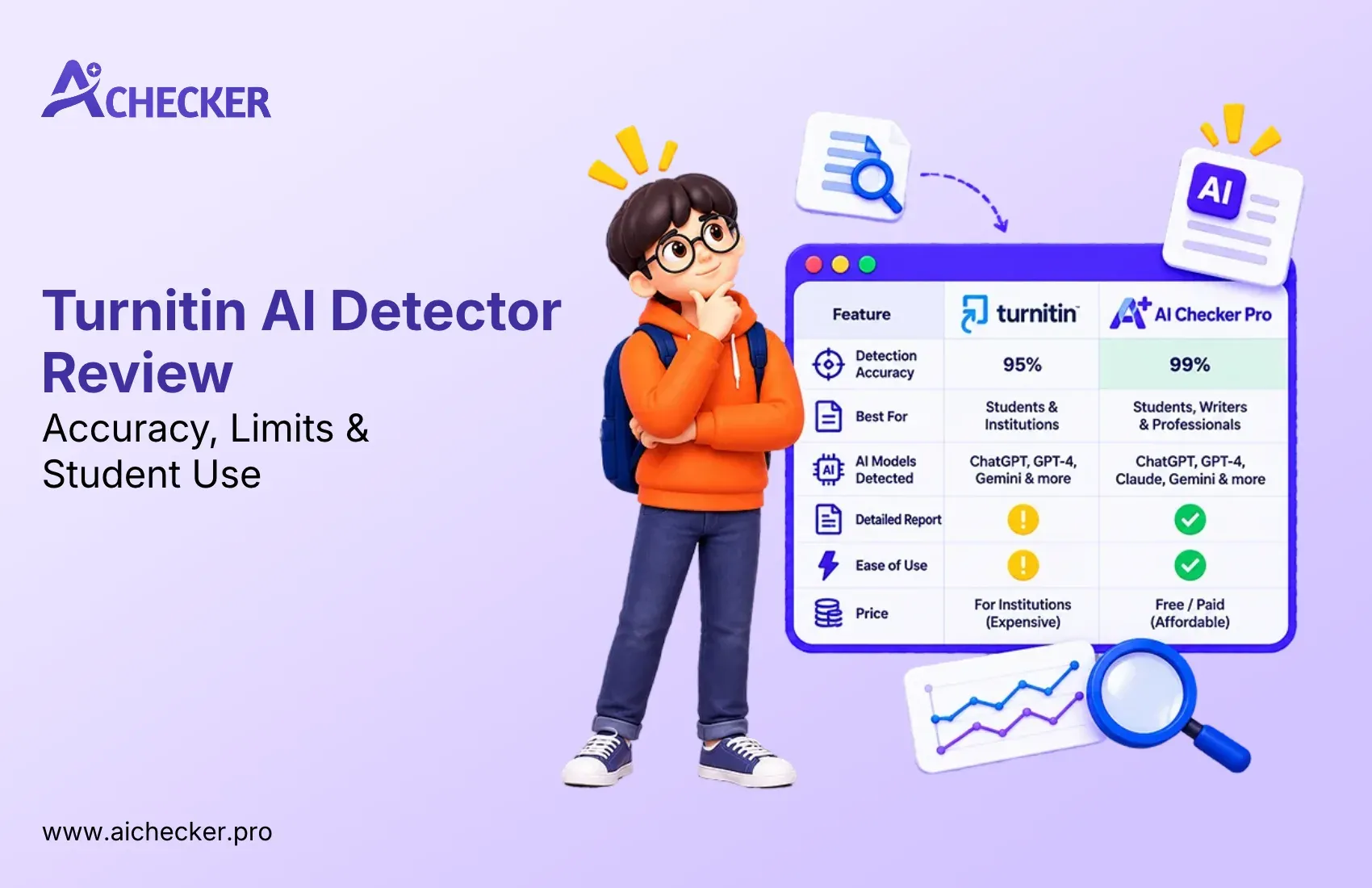 Turnitin AI Detector Review: Accuracy, Limits & Student Use